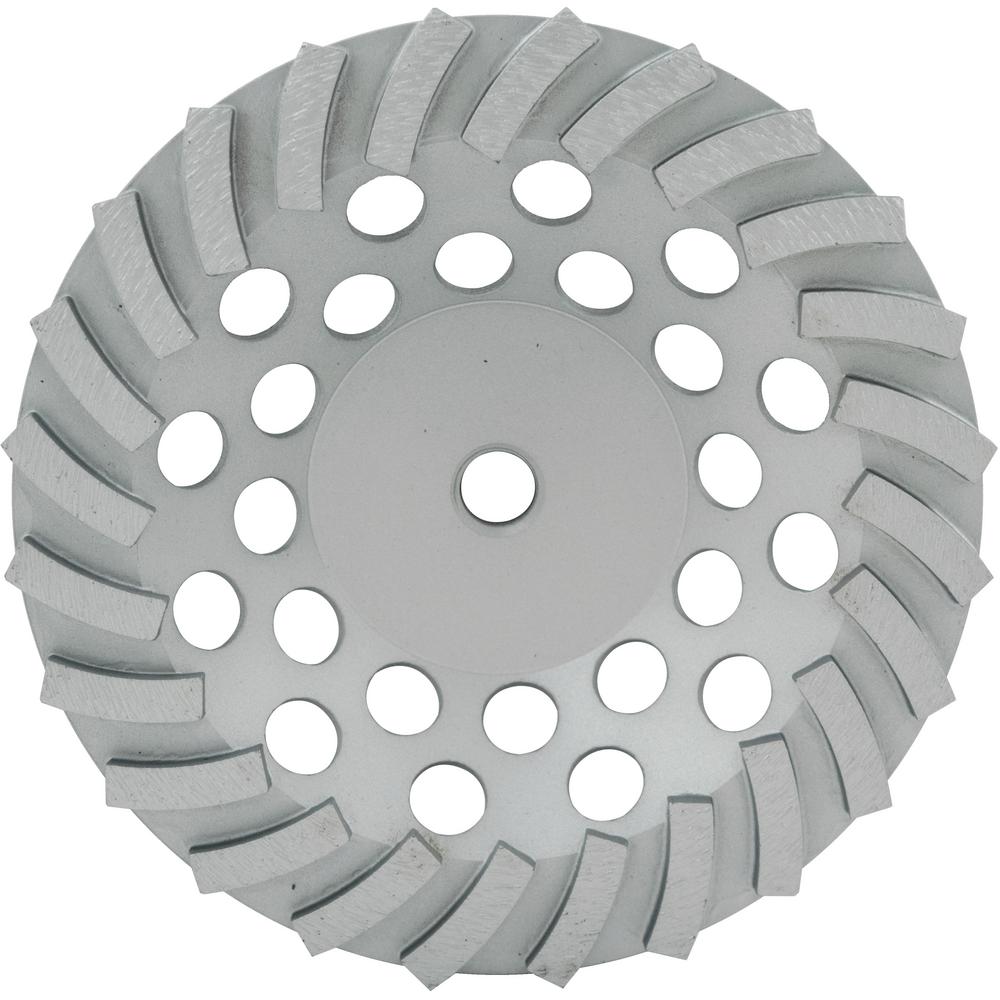 Lackmond 7 inch SegmentedTurbo Diamond Cup Wheel with 24 Segments and 5/8 inch... by Lackmond