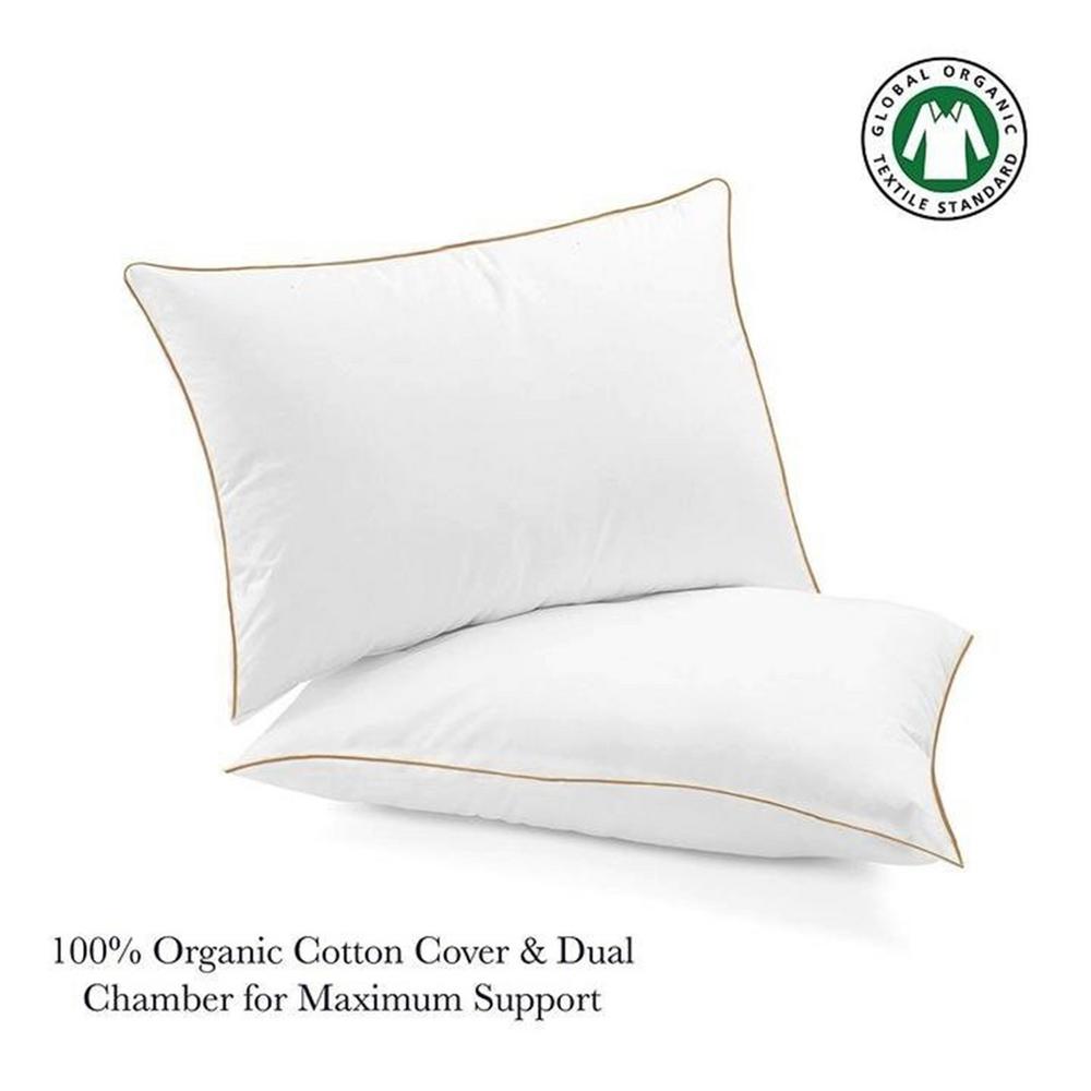 A1 Home Collections A1hc Hypoallergenic Duck Down Queen Pillow