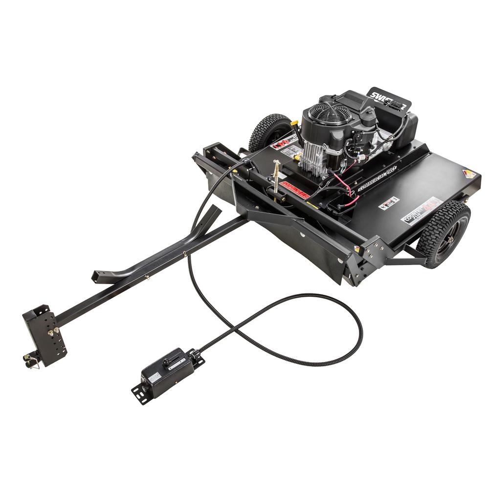 Swisher Commercial Pro 44 inch 14.5-HP 12-Volt Kawasaki Pull-Behind Rough-Cut... by Swisher