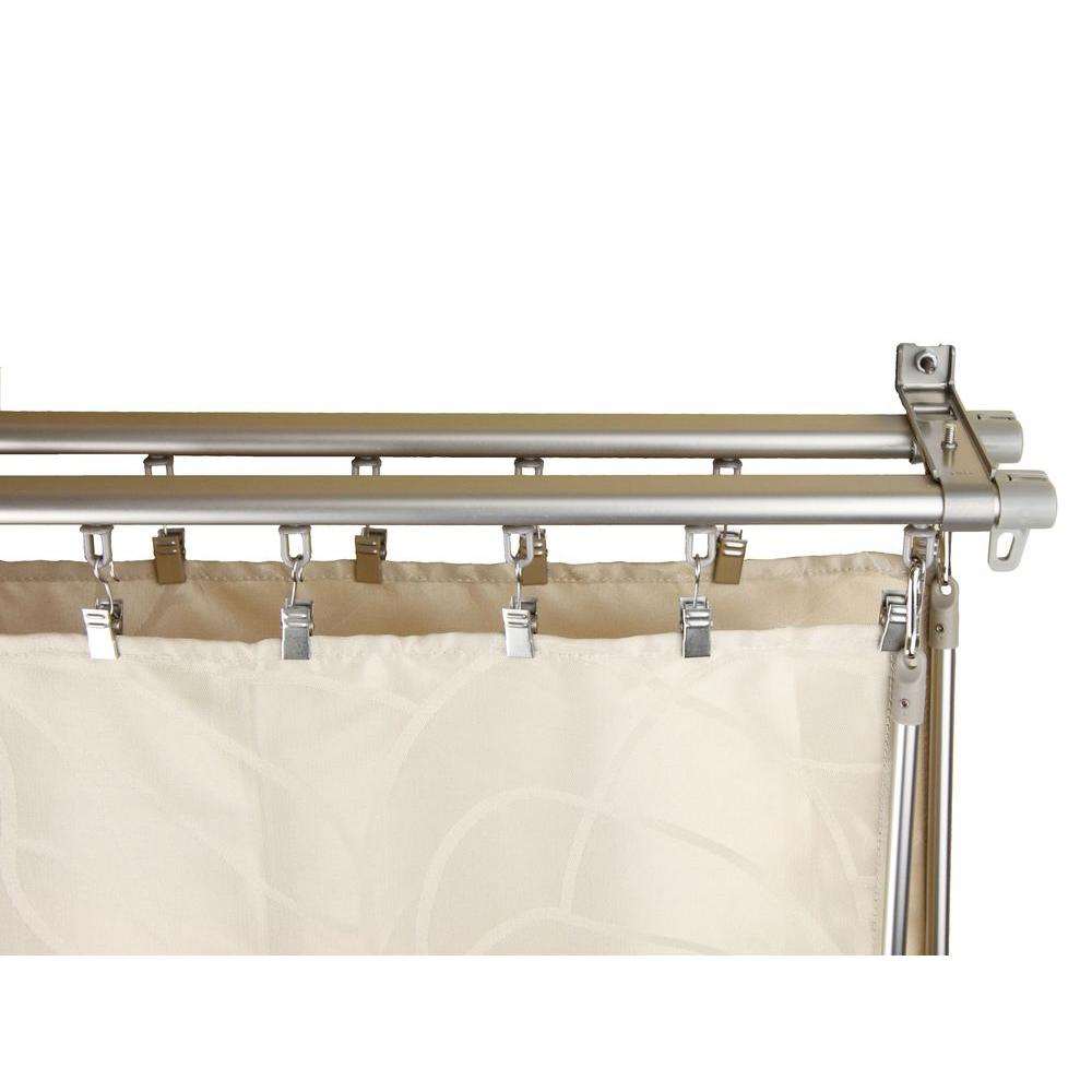 rod desyne armor adjustable curtain track 28 in.48 in