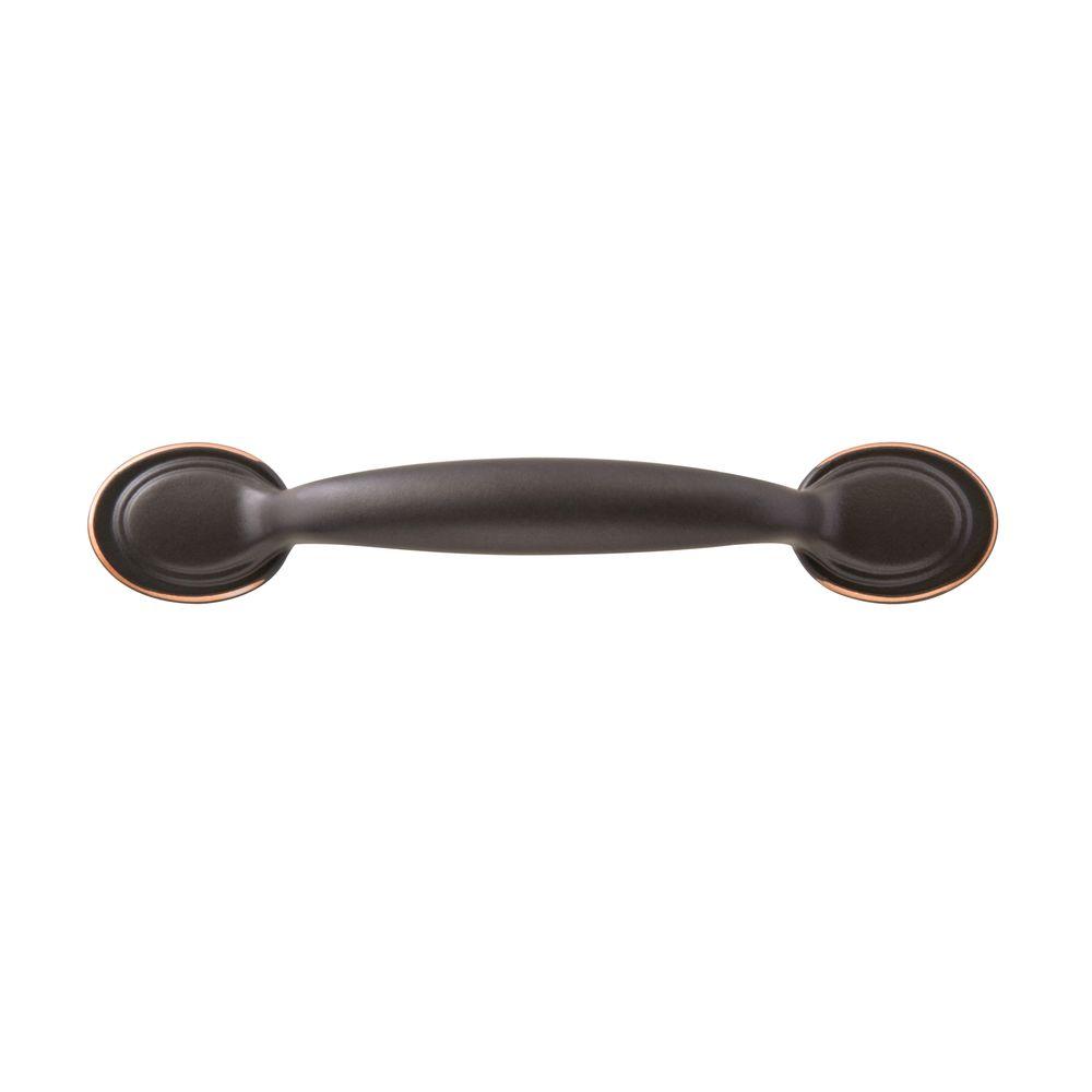 Sumner Street Home Hardware Oval 3 in. OilRubbed Bronze Bar Pull