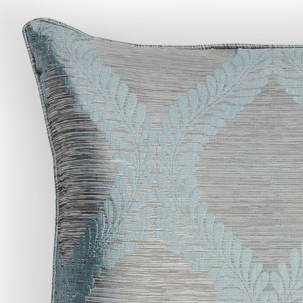 blue grey throw pillows