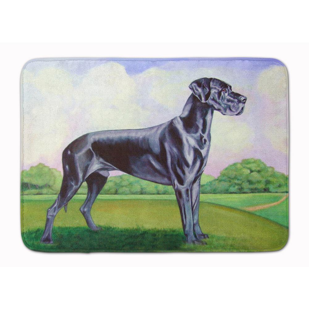 Caroline S Treasures 19 In X 27 In Great Dane Machine Washable Memory Foam Mat 7245rug The Home Depot