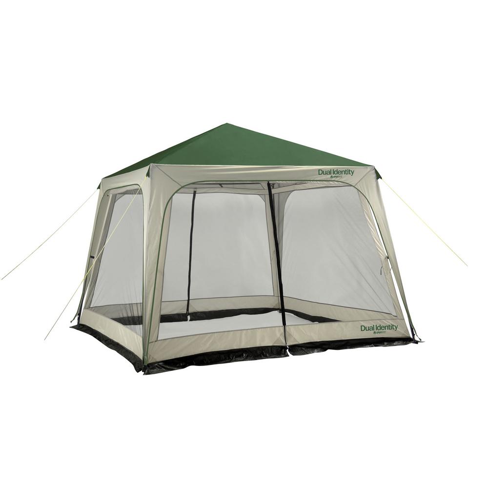 GigaTent Dual Identity 10 ft. X 10 ft. 360° Screen House / Canopy ...