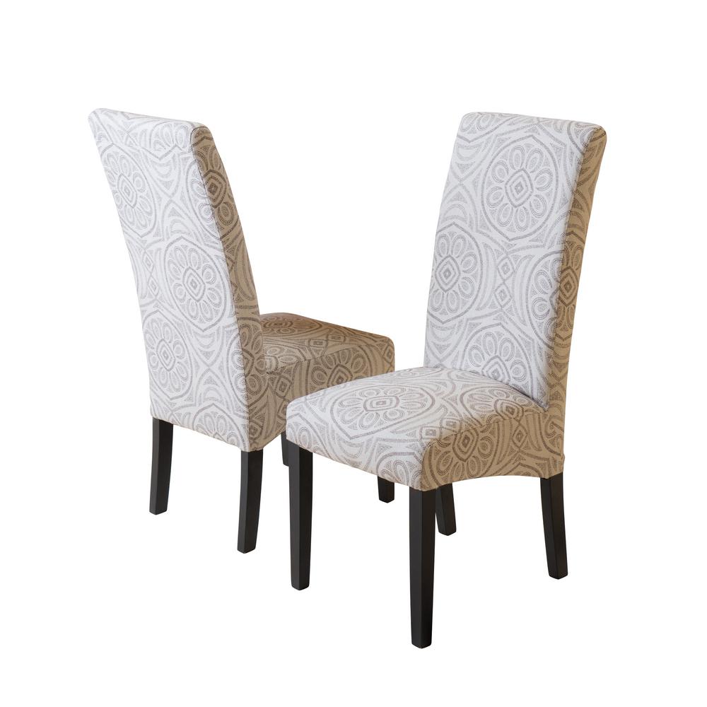 Beige With Neutral Pattern Noble House Dining Chairs 295181 64 1000 
