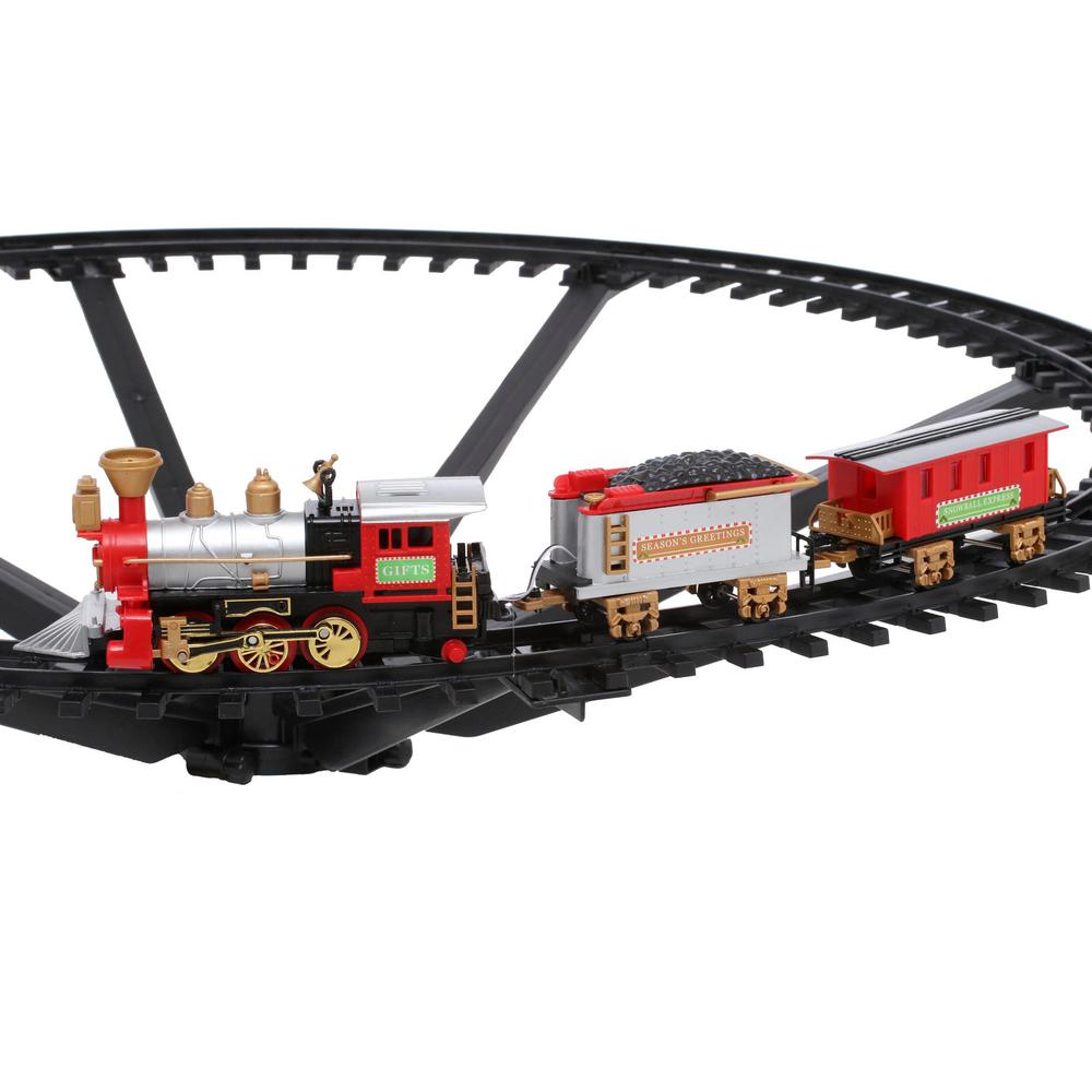 Christmas Trains Indoor Christmas Decorations The Home Depot