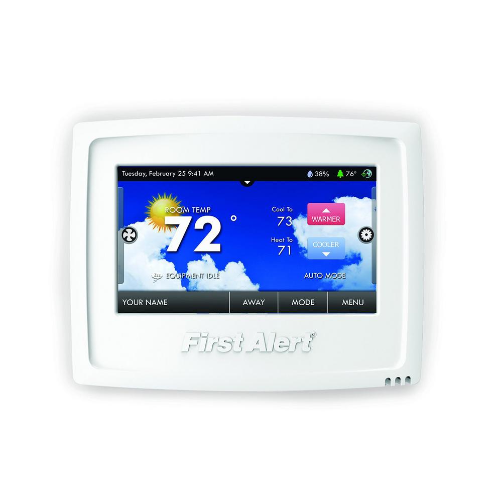 First Alert Onelink WiFi Programmable Touchscreen ThermostatTHERM500