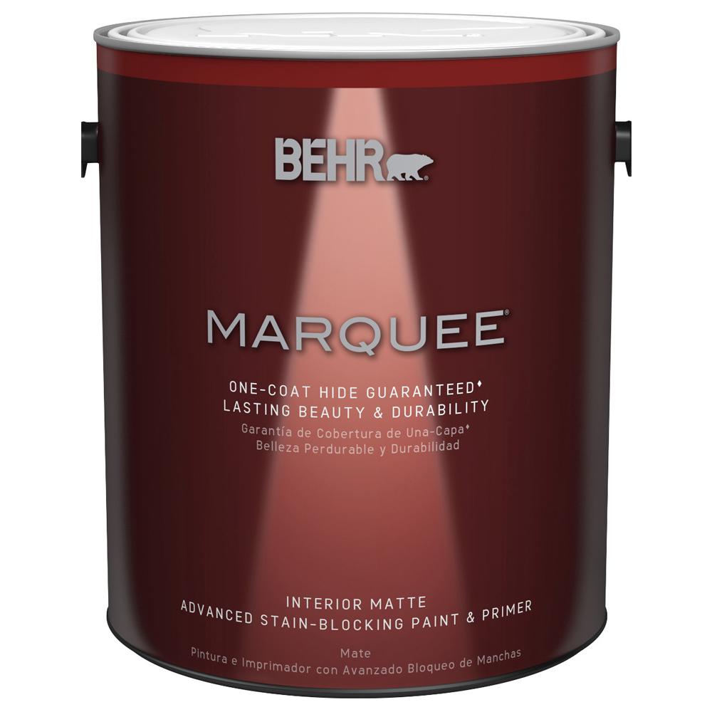 BEHR MARQUEE 1 gal. Deep Base Matte Interior Paint145301 The Home Depot