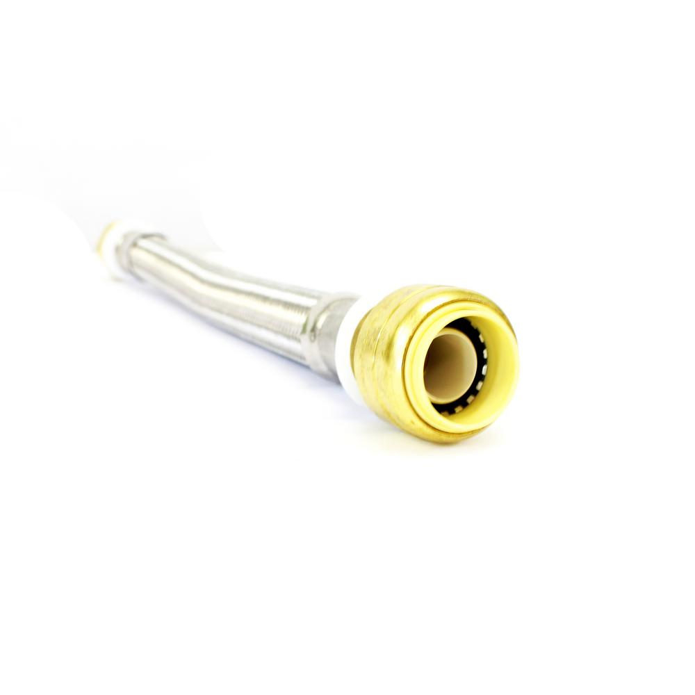 Holdrite 3/4 in. x 3/4 in. x 24 in. Stainless Steel Water Heater Connector (Box of 35)QFC7524