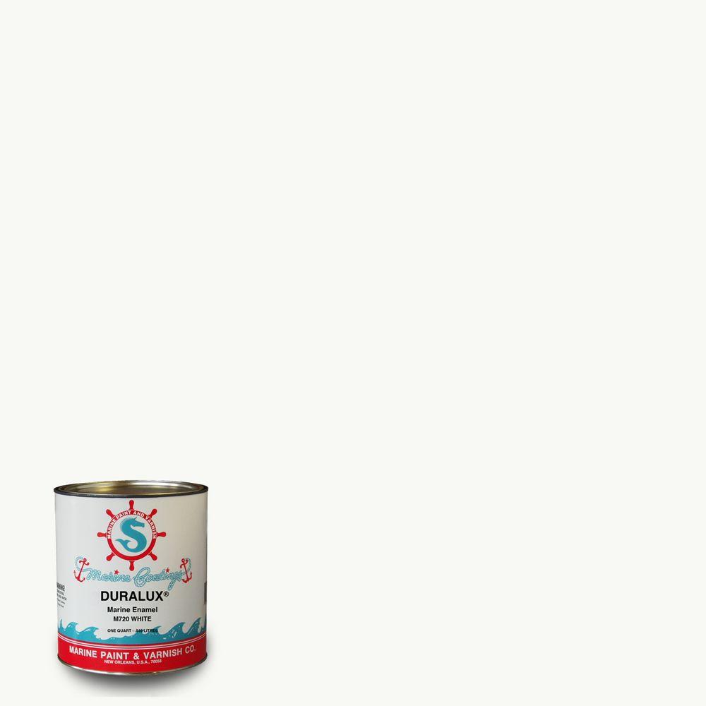 RustOleum Marine 1qt. White SemiGloss Topside Paint(Case of 4