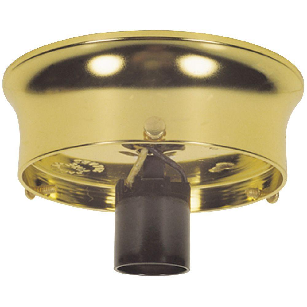 Westinghouse Lamp Holders Parts Lamps The Home Depot Brass Finish Glass Shade Holder Kit
