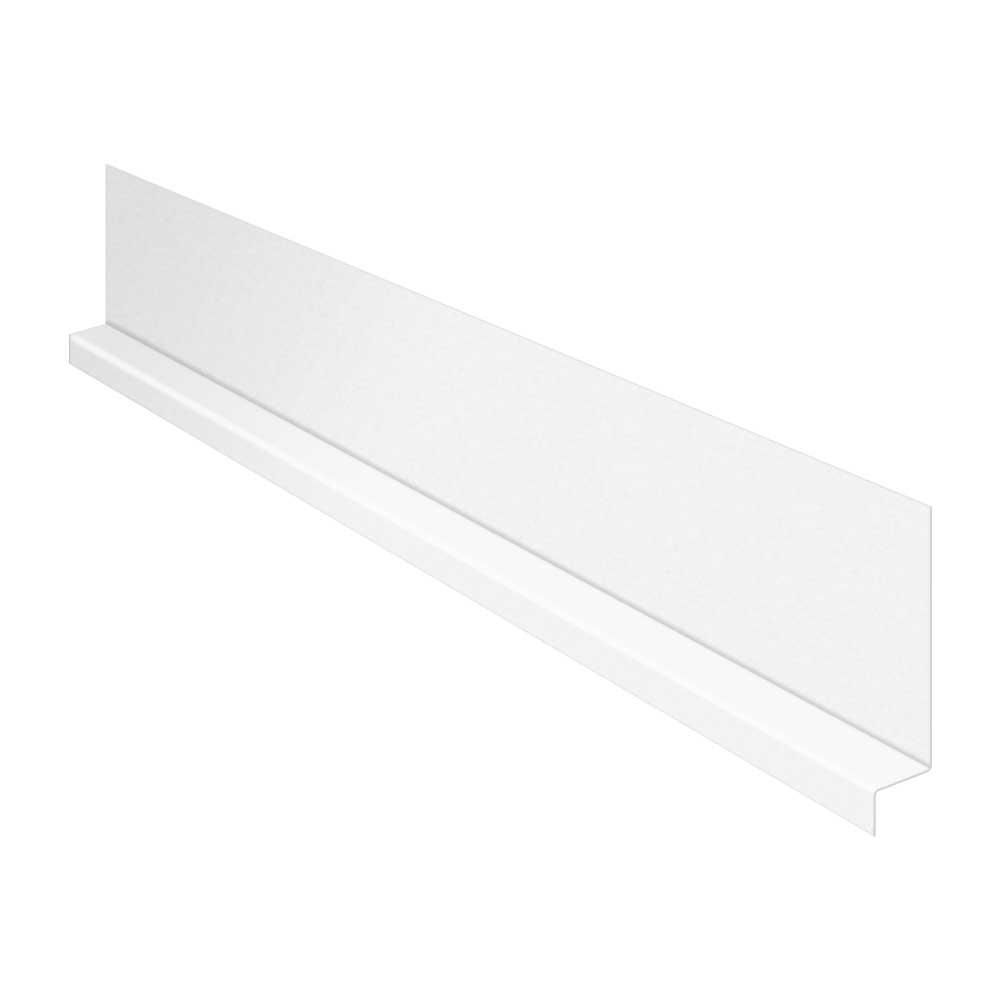 Construction Metals 5/8 in. x 10 ft. Galvanized Steel Z Bar Flashing in