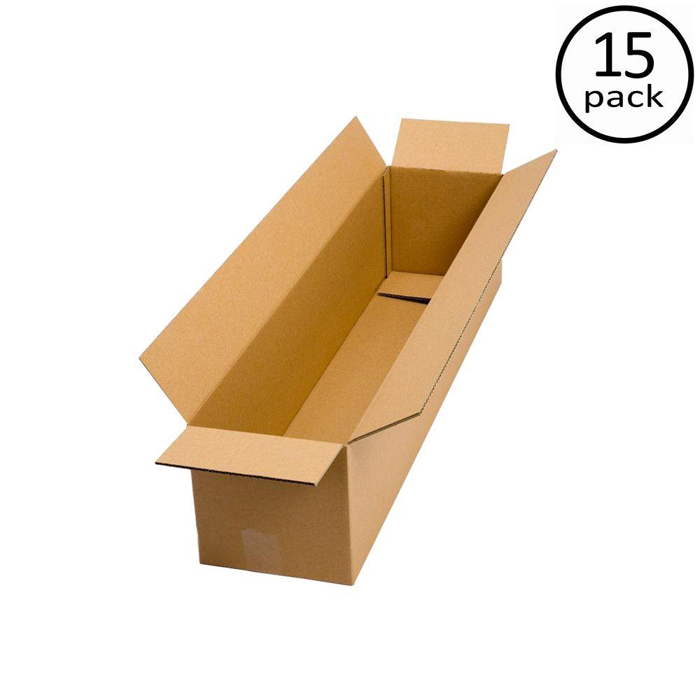 Plain Brown Box 36 in. x 12 in. x 12 in. 15Box BundlePRA0150B The