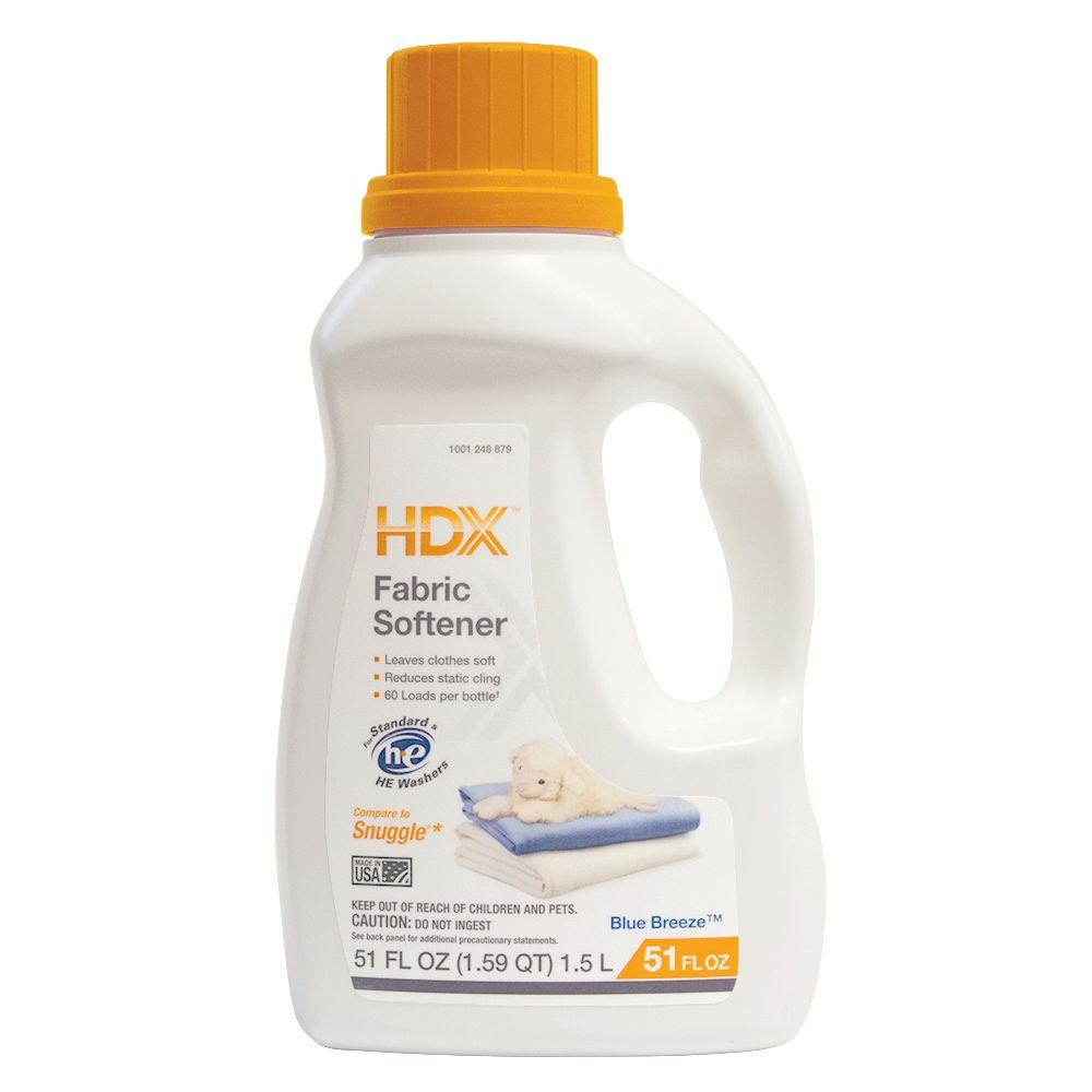 HDX 51 oz. Liquid Fabric SoftenerHOMDE11 The Home Depot