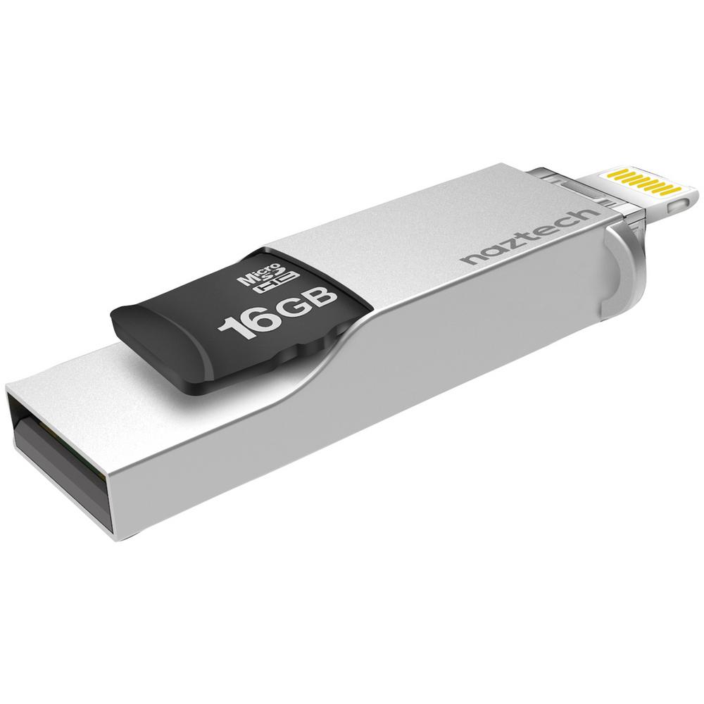 UPC 633755142086 product image for Naztech Xtra Drive Mini, Silver | upcitemdb.com