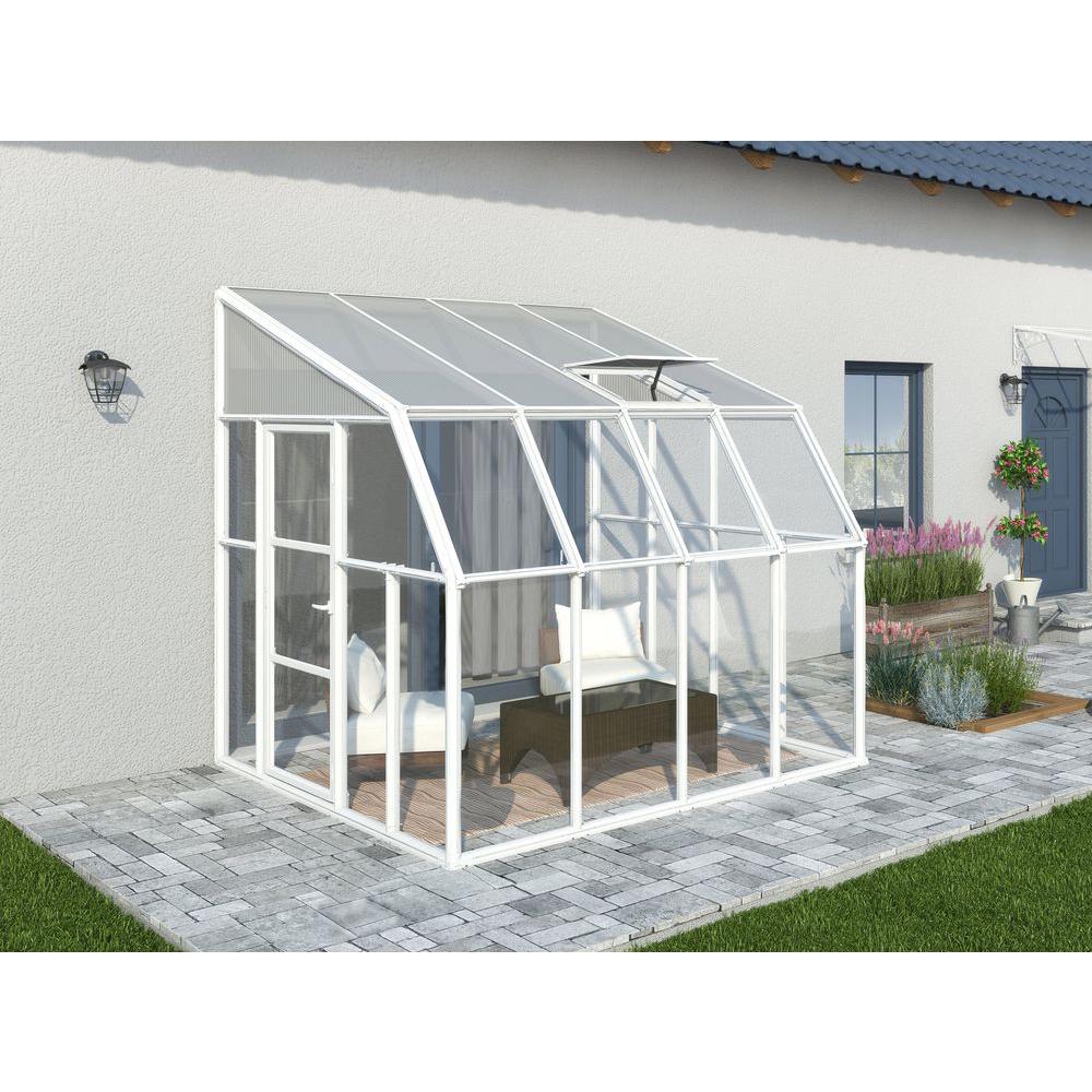 Rion Sun Room 8 Ft X 8 Ft Clear Greenhouse