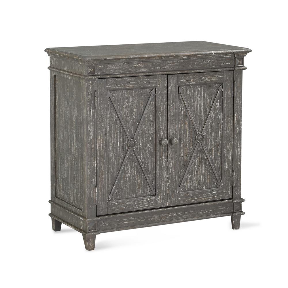 Dorel Living Sherwin Antique Gray Storage Cabinet Fh8273 The Home Depot