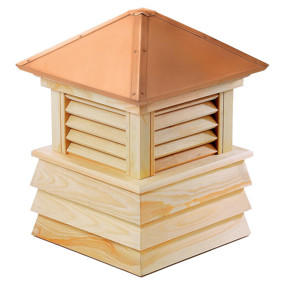 Good Directions Dover 48 In X 65 In Wood Cupola With Copper Roof