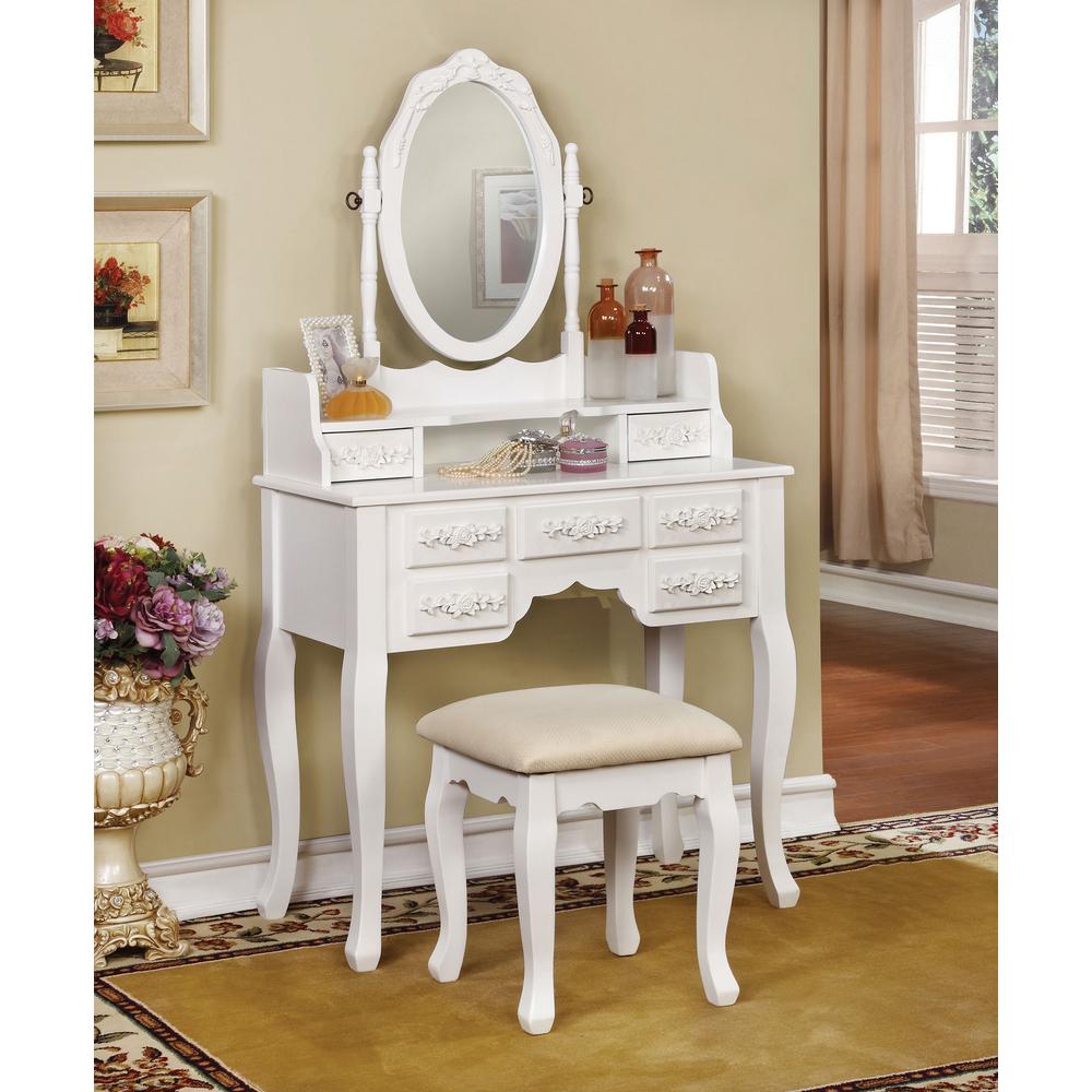 Makeup Vanities Bedroom Furniture The Home Depot Makeup Vanities Bedroom Furniture The Home Depot