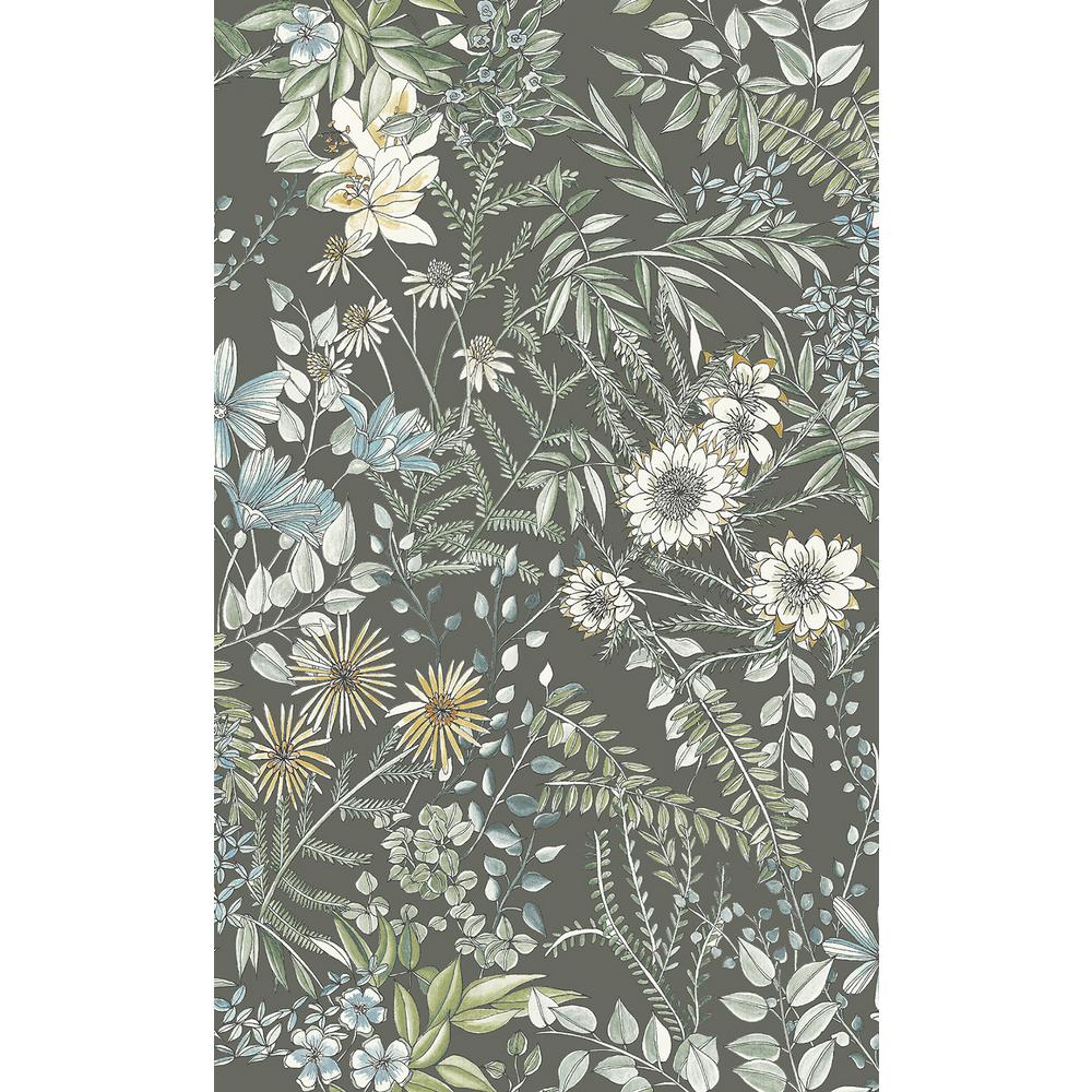 A Street Panache Taupe Floral Wallpaper 2716 23851 The Home Depot   A Street   2821 12905 64 600 