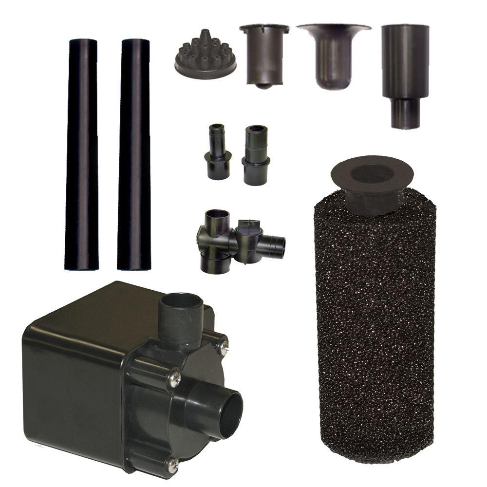Beckett 1800 Gph Submersible Waterfall Pump Dp1800hd The Home Depot 800 Gph Submersible Pond Pump Beckett