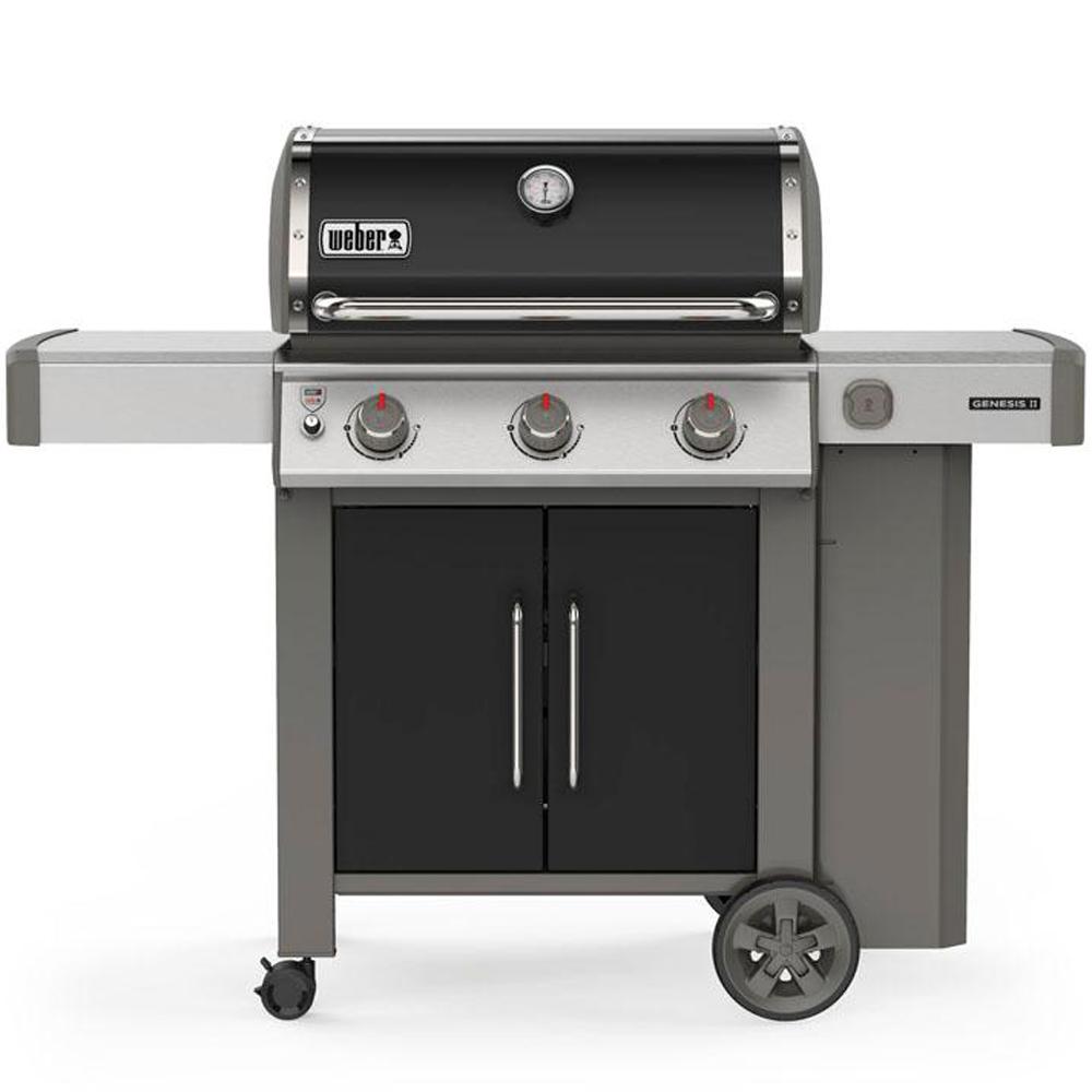 Weber Spirit II E-310 3-Burner Propane Gas Grill In Black-45010001 ...