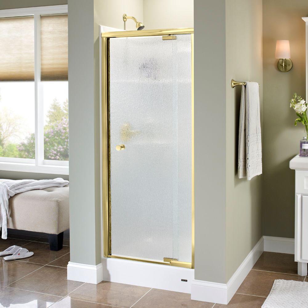 Brass Shower Doors Showers The Home Depot