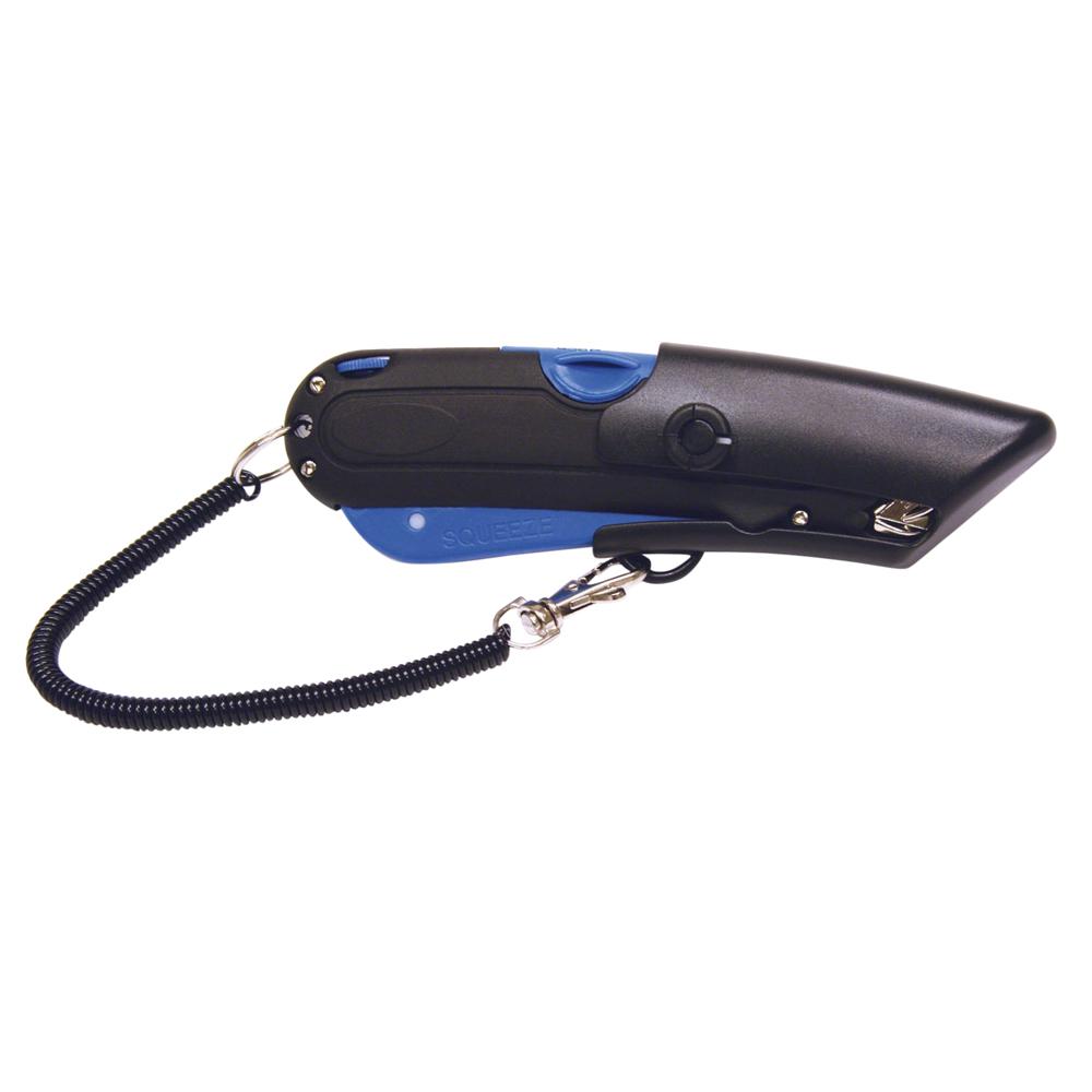 Cosco Blade Storage Utility Knife 3 x Blade Black, Blue by Cosco