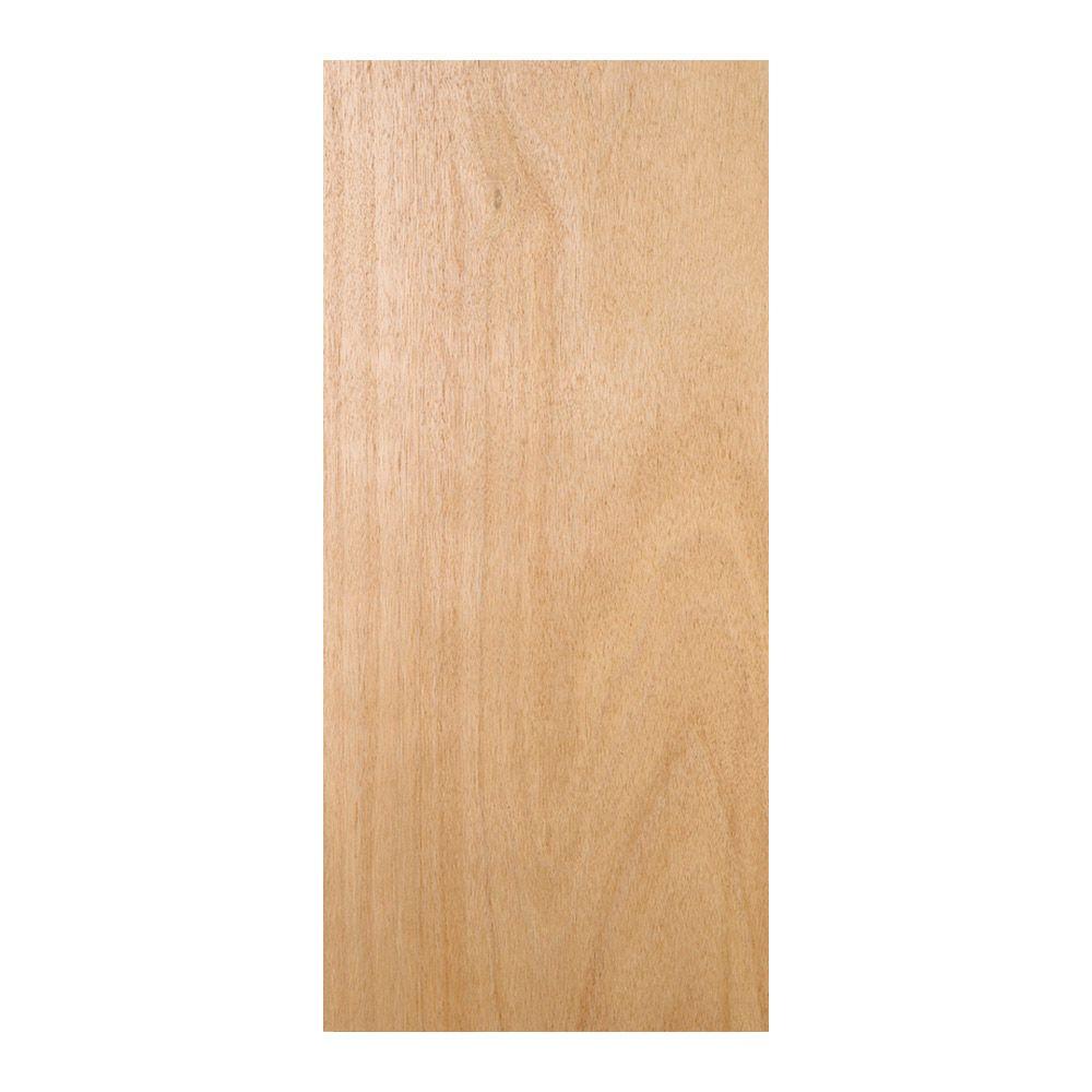 Jeld Wen 36 In X 84 In Unfinished Flush Solid Core Hardwood Interior Door Slab