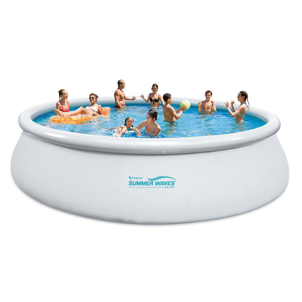summer waves inflatable pool
