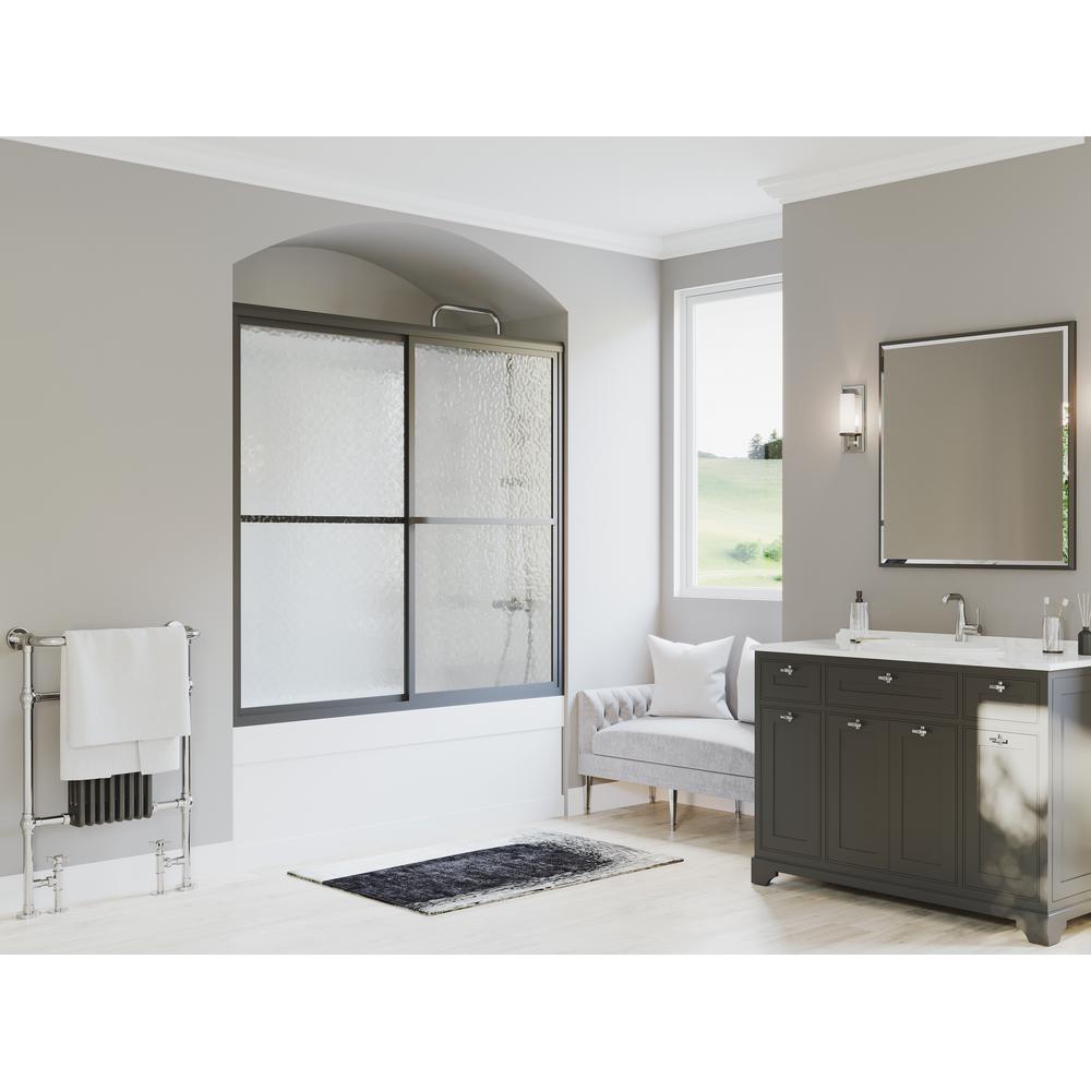 Coastal Shower Doors Paragon 56 In To 57 5 In X 56 In Framed