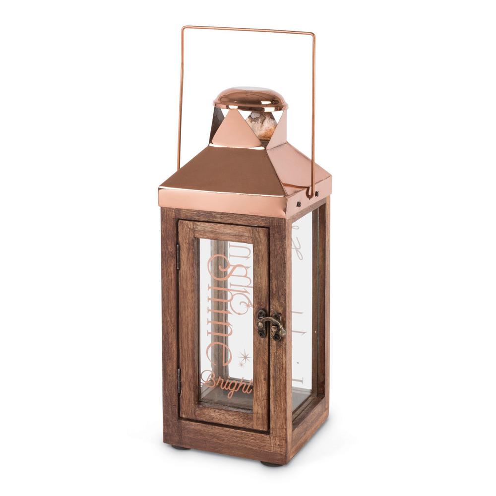 Shine Bright Lantern Candle Holder