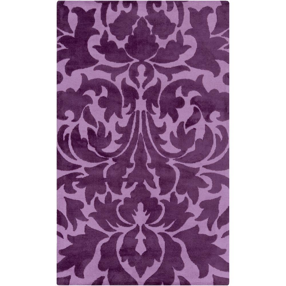 Artistic Weavers Alani Eggplant 3 ft. 3 in. x 5 ft. 3 in. Indoor Area