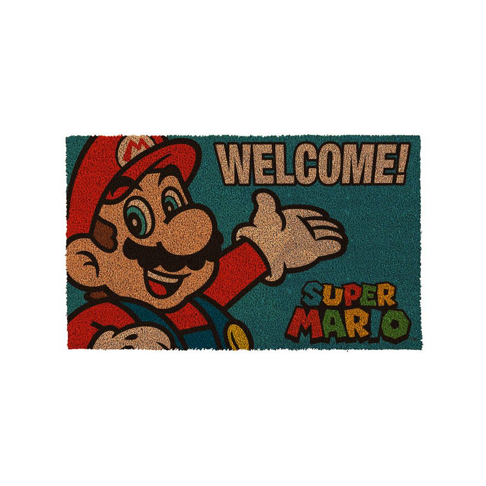 Pyramidamerica Super Mario Brothers Portrait 17 In X 29 Door Mat