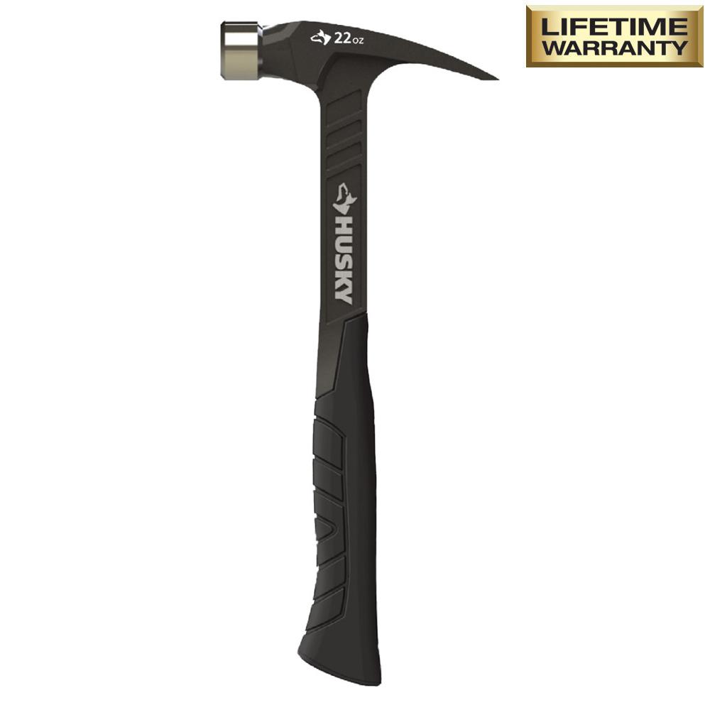 Husky 22 oz. Milled Steel Framing Hammer