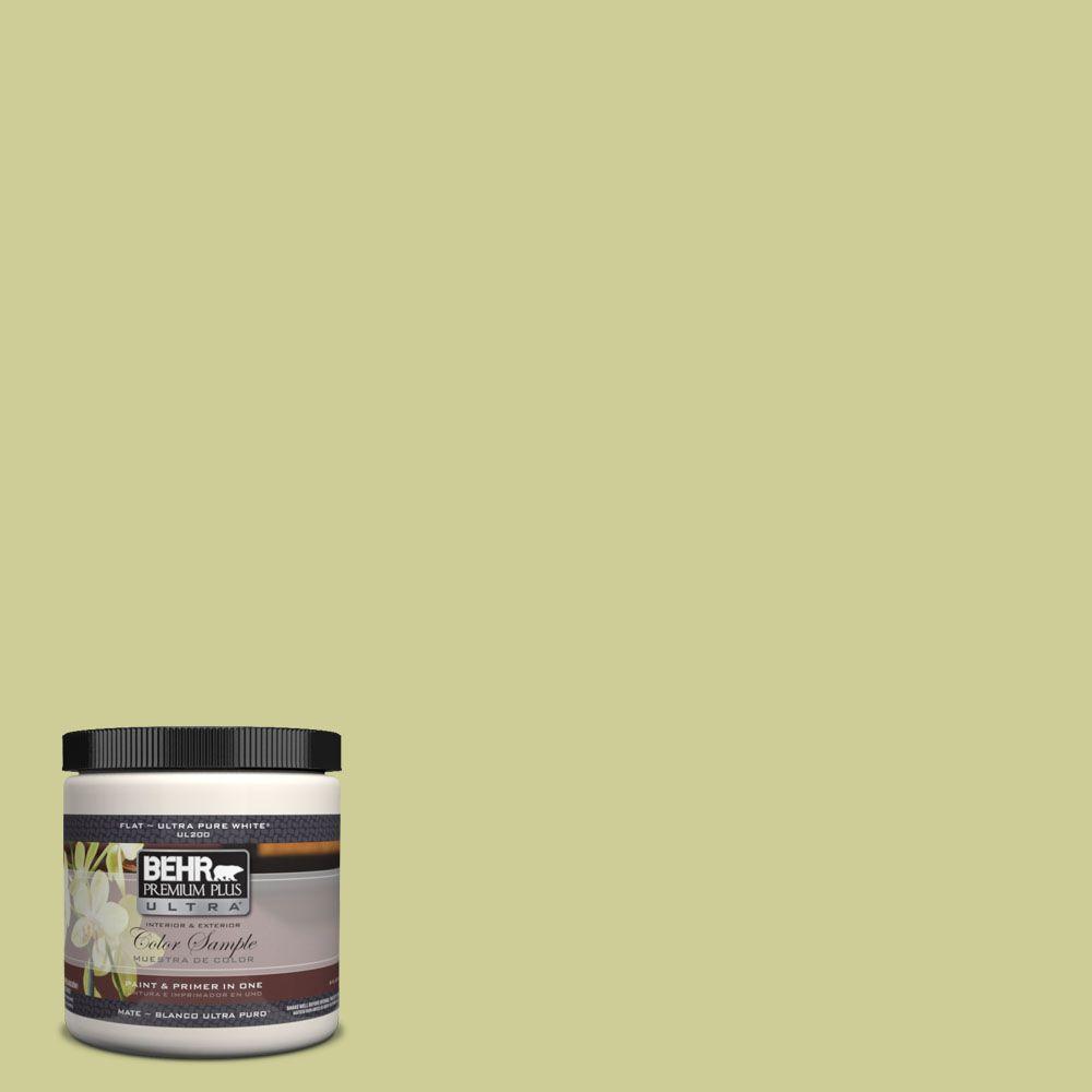 Behr Premium Plus Ultra 8 Oz 400d 4 Corn Husk Green Matte Interior 400d 4 Corn Husk Green Matte Interior
