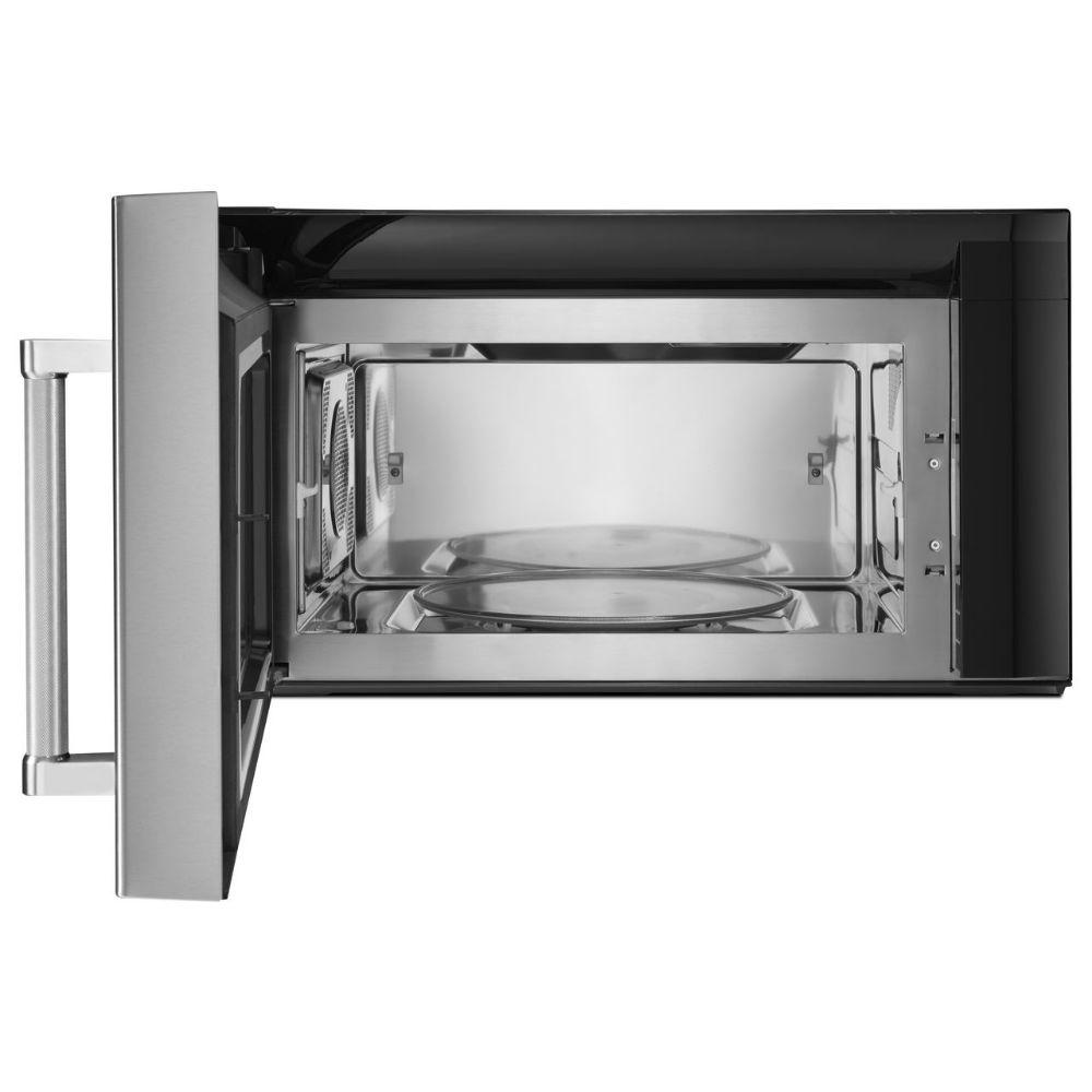 Kitchenaid 1 9 Cu Ft Over The Range Convection Microwave In 4 Kitchenaid 1 9 Cu Ft Over The Range Convection Microwave