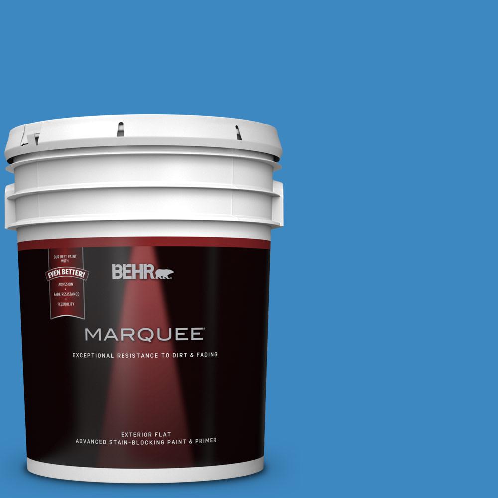 BEHR MARQUEE 5gal. P5205 Boat House Flat Exterior Paint BEHR MARQUEE 5gal. P5205 Boat House Flat Exterior Paint