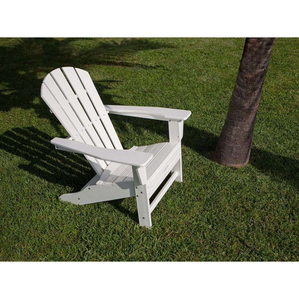 Polywood Palm Coast Ultimate Plastic Patio Adirondack Chair