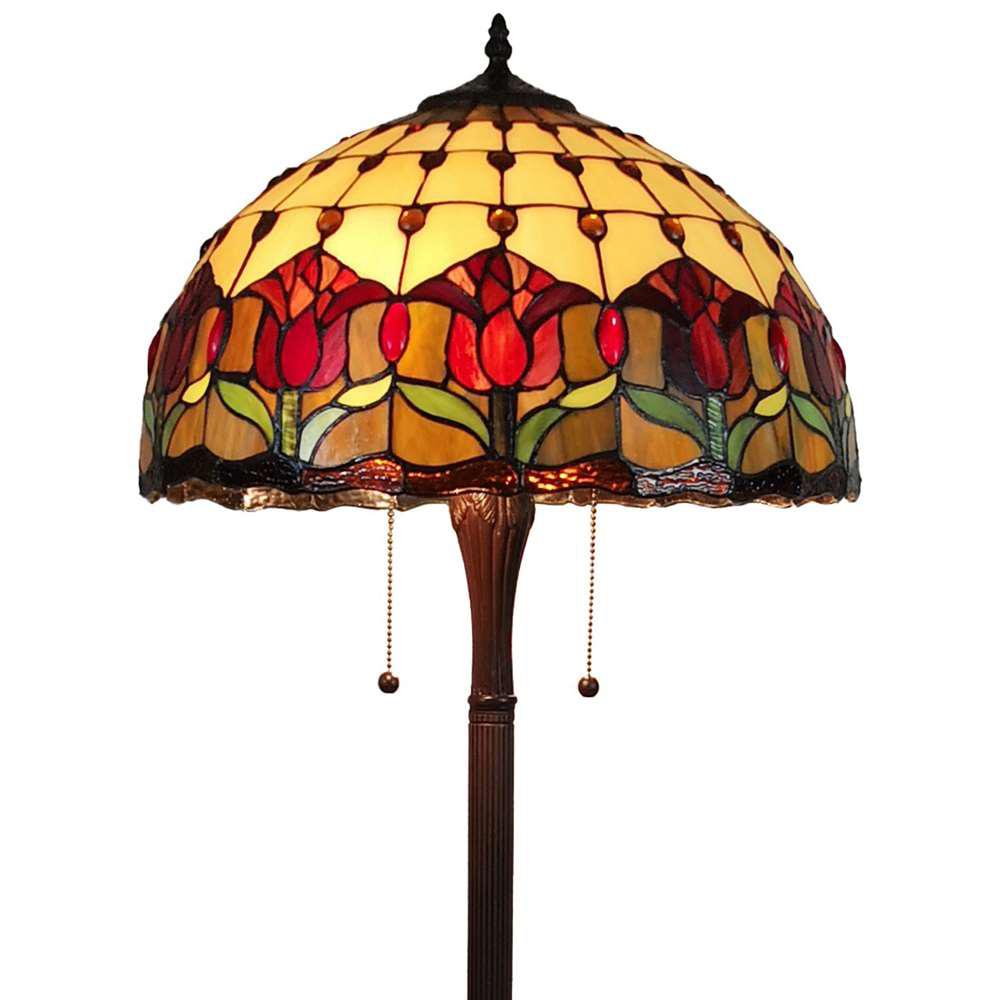 amora lighting tiffany style floor lamp