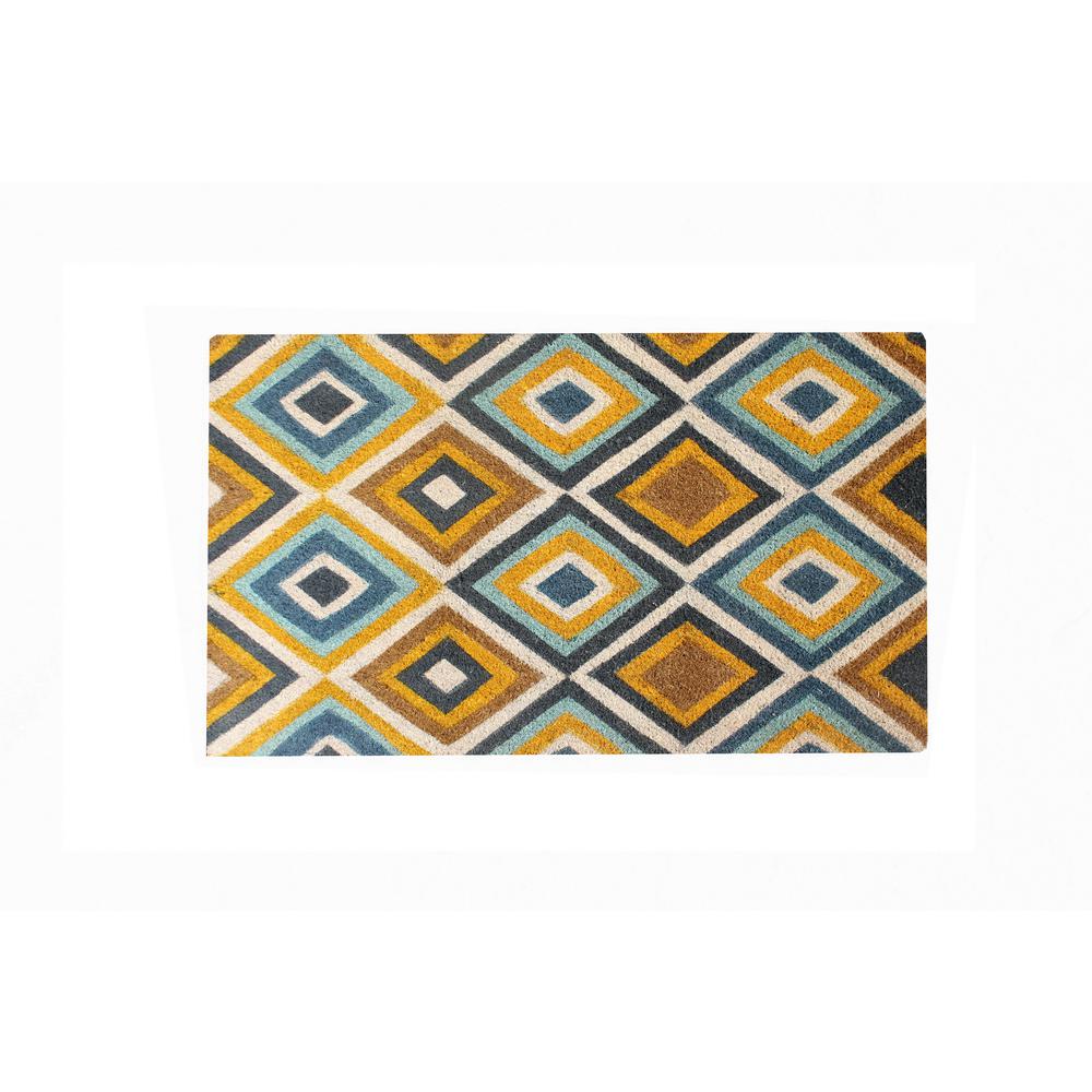 Apache Mills Wrought Iron Gray 24 in. x 36 in. Door Mat609511703