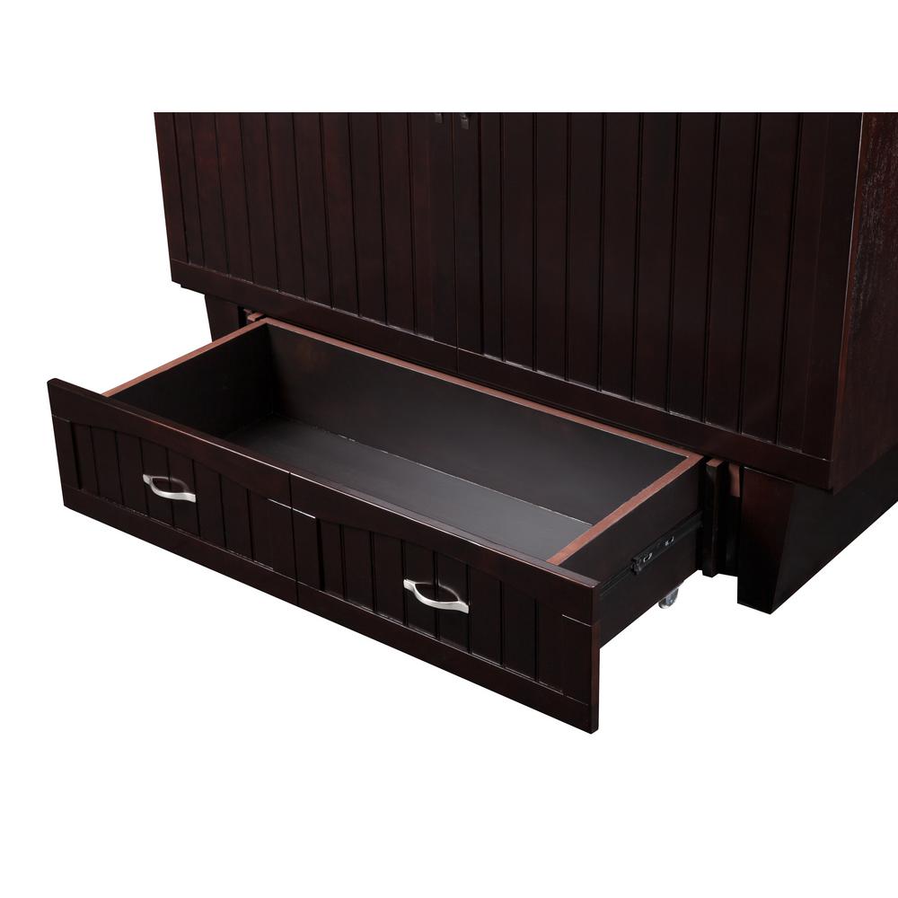 Atlantic Furniture Nantucket Murphy Bed Espresso Queen Chest With Atlantic Furniture Nantucket Murphy Bed Espresso Queen Chest With Charging Station And Coolsoft Mattress