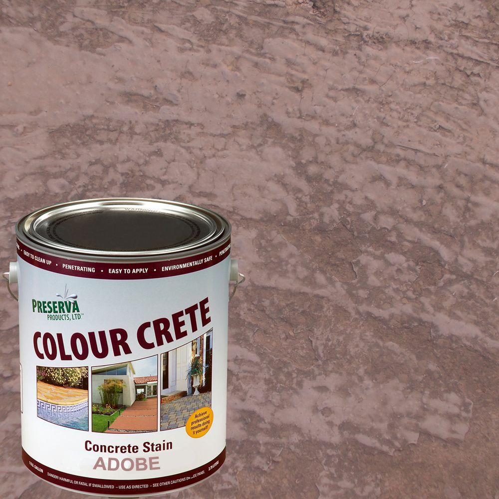 Colour Crete 1 gal. Adobe SemiTransparent WaterBased
