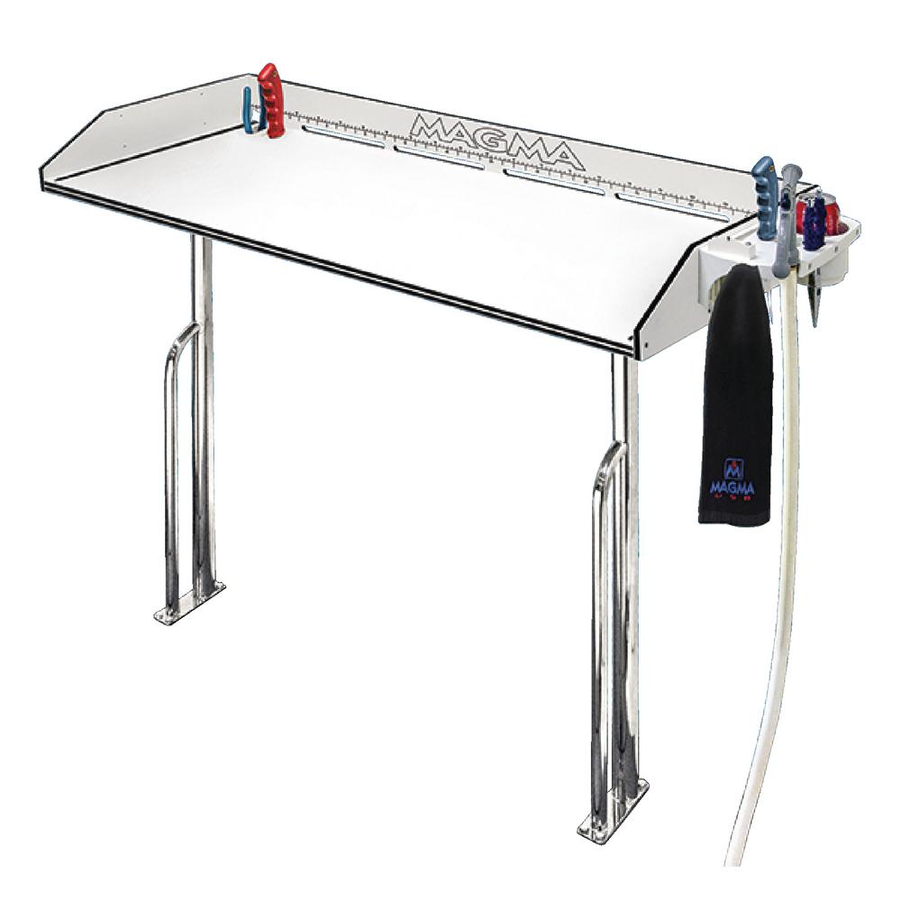 Magma 48 In Hdp Tourament Series Cleaning Station With Stainless Steel Base