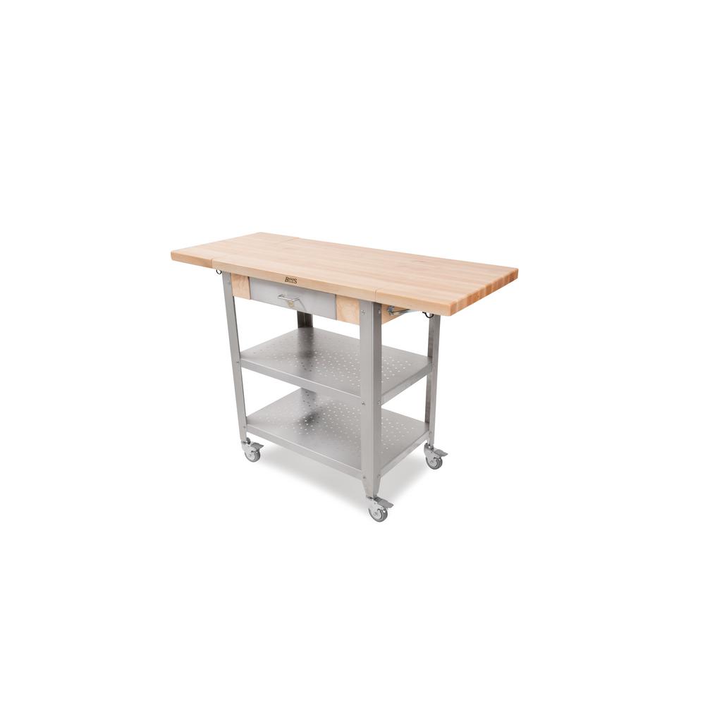 Boos Block Cucina Elegante Maple Edge Grain With Varnique 2 Ss