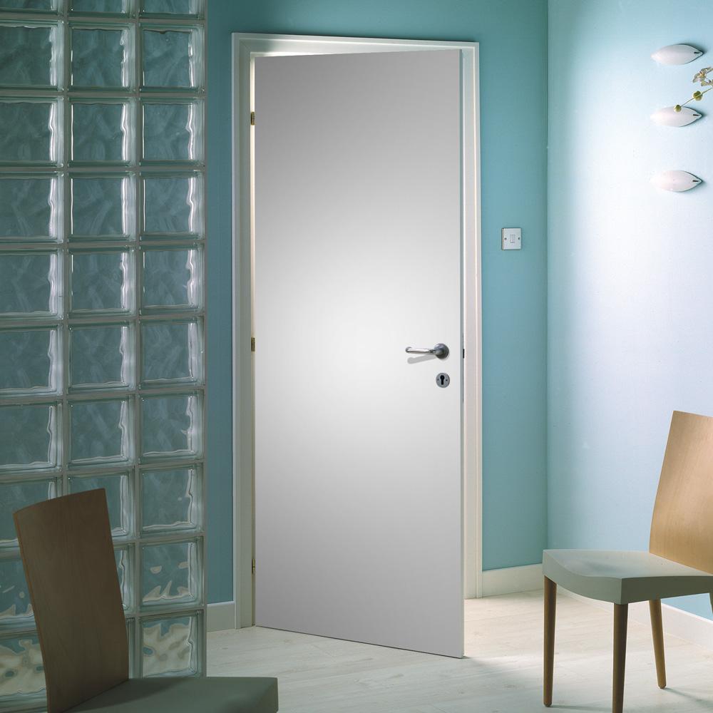 Masonite 30 In X 80 In Smooth Flush Hardboard Solid Core Primed