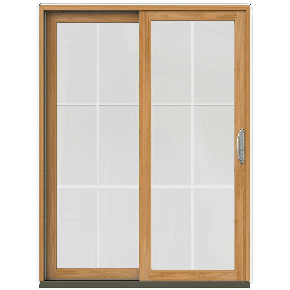 American Craftsman 60 in. x 80 in. 50 Series White Vinyl Sliding Patio