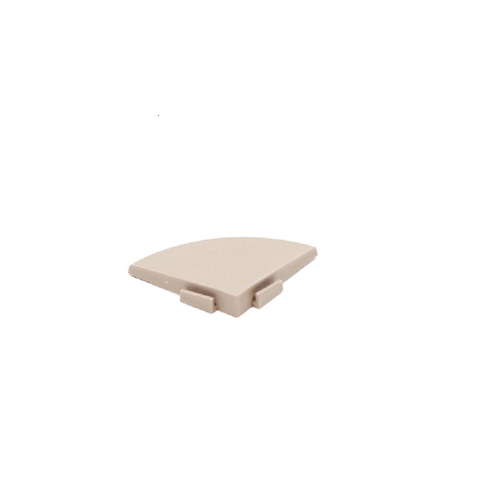 Xl All Weather 0 39 In X 2 5 20 Ft Pvc Deck Tile Cedar Xl All Weather 0 39 In X 2 5 20 Ft Pvc Deck Tile Cedar Wood Corner Trim Set 4 Piece Xlcornrcw The Home Depot