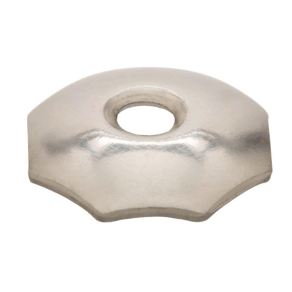 Crown Bolt 3 4 In Chrome Octagonal Mirror Rosette 83298 The Home Chrome Octagonal Mirror Rosette