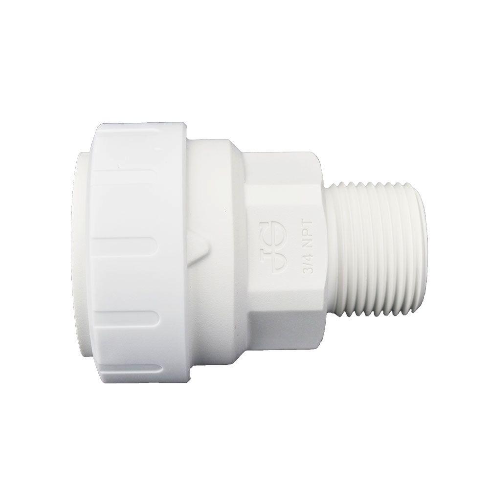 JG Speedfit 1 In. X 3/4 In. Plastic Push-to-Connect Male Connector ...